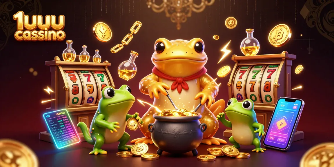 Ganhe com o 1uuu cassino em uma ilustração 3D repleta de ação e elementos mágicos.