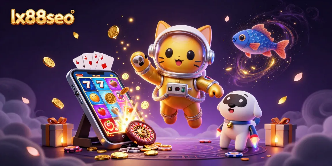Experience thrilling action and winning strategies at lx88seo's online slots with vibrant 3D graphics.