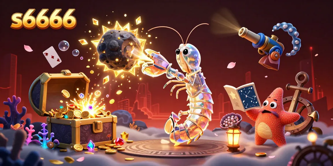 Experience thrilling gaming at s6666 with vibrant gems, golden coins, and dynamic characters in a magical underwater world.