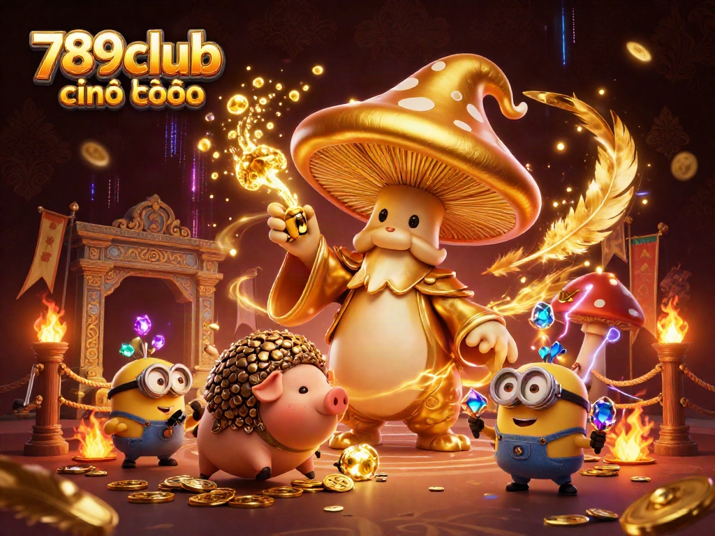 Experience the magic of 789club chính thức with a vibrant scene of treasure hunters in action.