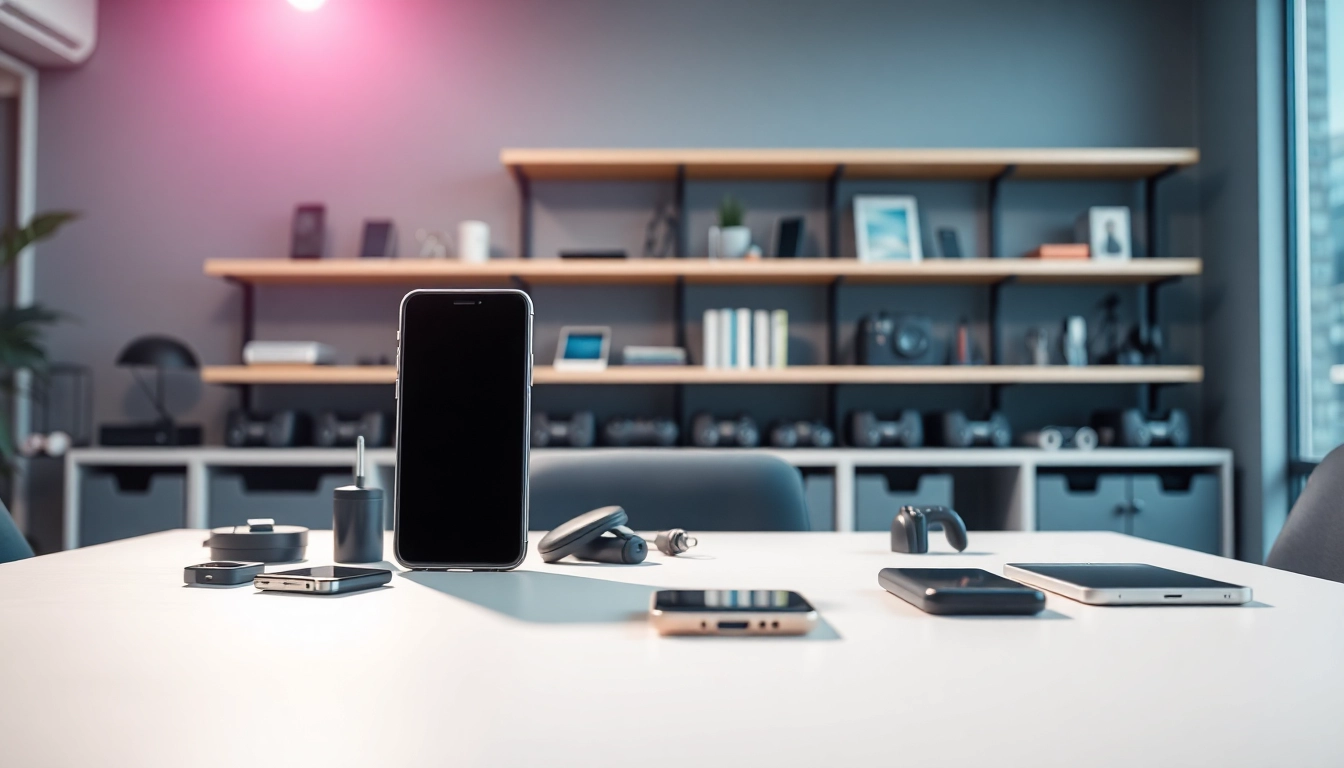 Maximize efficiency with the innovative Phonelocker showcased in a modern tech office setup.