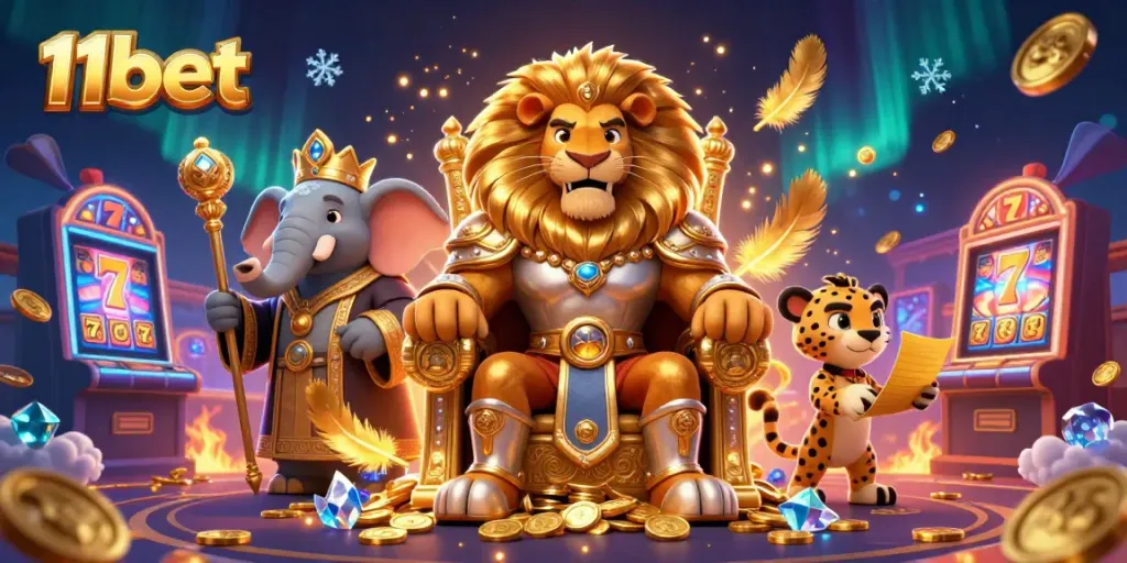 Experience thrilling gameplay at 11bet with vibrant characters and dynamic casino elements showcasing excitement