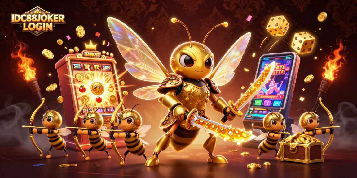 Experience thrilling gameplay with IDC88JOKER LOGIN in a vibrant jackpot scene.