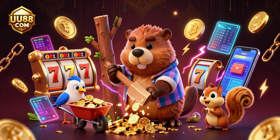 Engage in winning strategies at UU88 COM with a lively 3D illustration of gaming and crypto elements