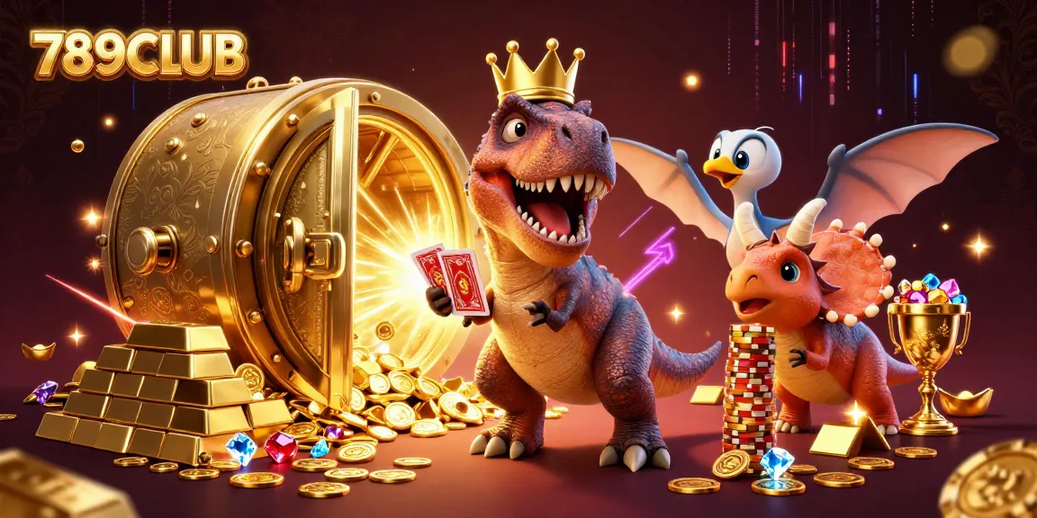 Experience the thrill of 789CLUB with a vibrant 3D casino adventure featuring unique characters.