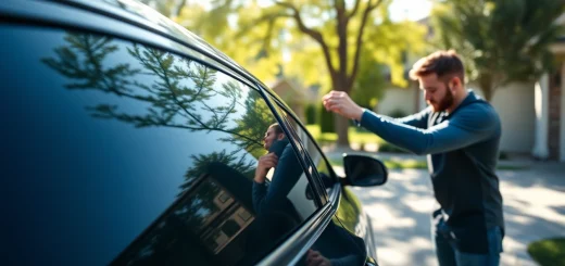 Transform your vehicle with expert window tinting Cleveland TN service, showcasing professional installation and care.