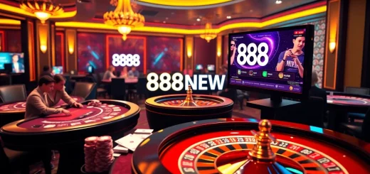 Engaged players enjoy thrilling games at 888NEW's luxurious online casino.