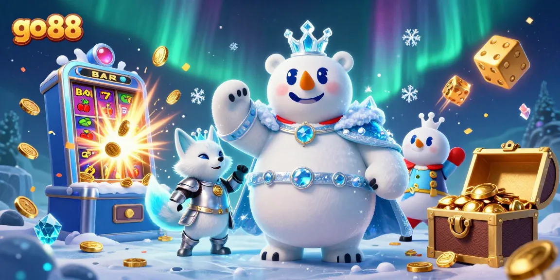 Join the action with go 88 as the ice king polar bear and snow fox showcase jackpot excitement and immersive gaming.