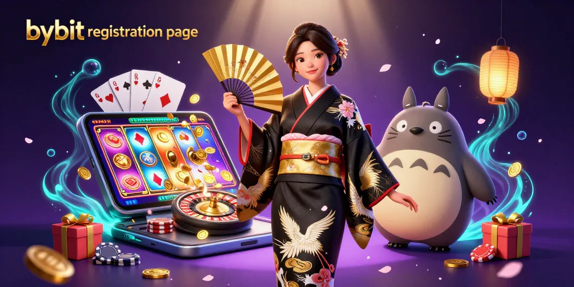 Experience the exciting bybit registration page with vibrant visuals and engaging game elements.